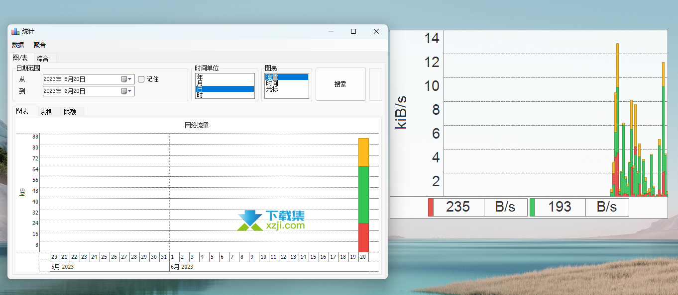 NetTraffic界面