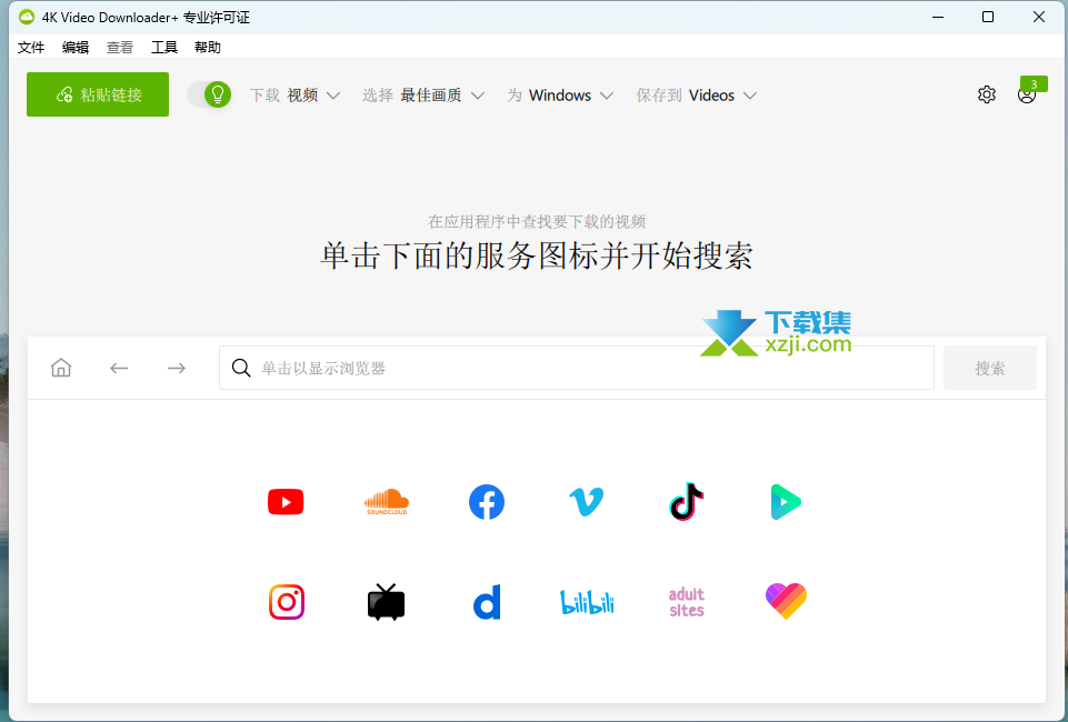 4K Video Downloader+界面