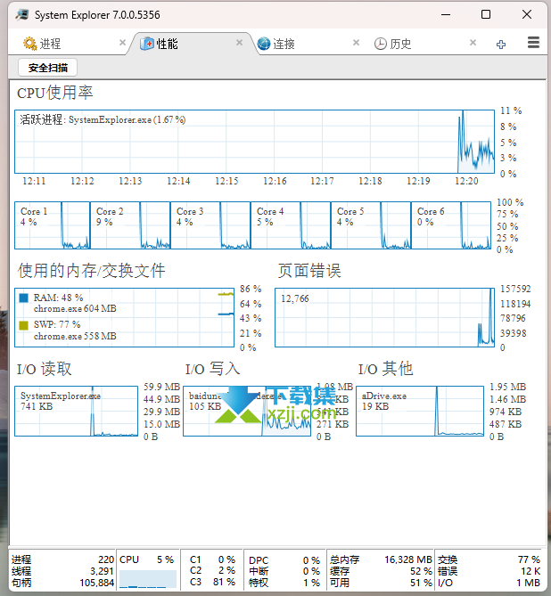 System Explorer界面1