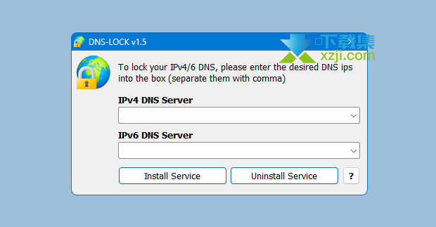 DNS Lock界面