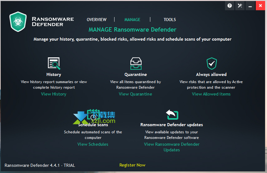 Ransomware Defender Pro界面1