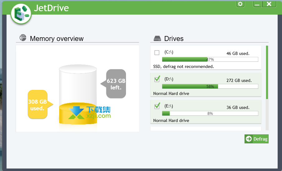 JetDrive界面