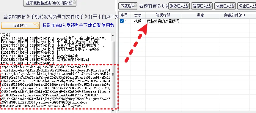 小白点视频号工具界面1