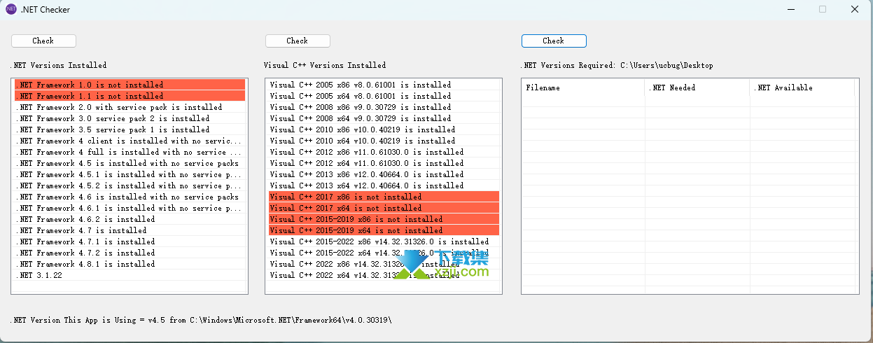 .NET Checker(.net版本检查器) 1.4截图（1）