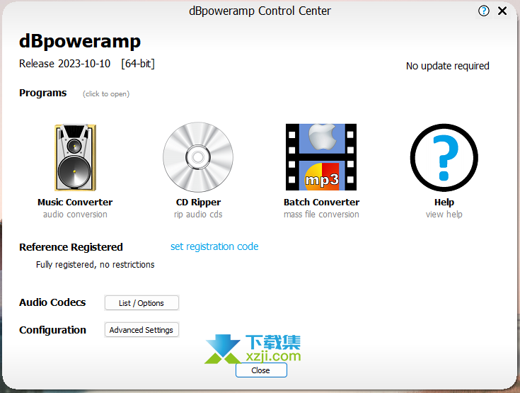 dBpowerAMP Music Converter界面