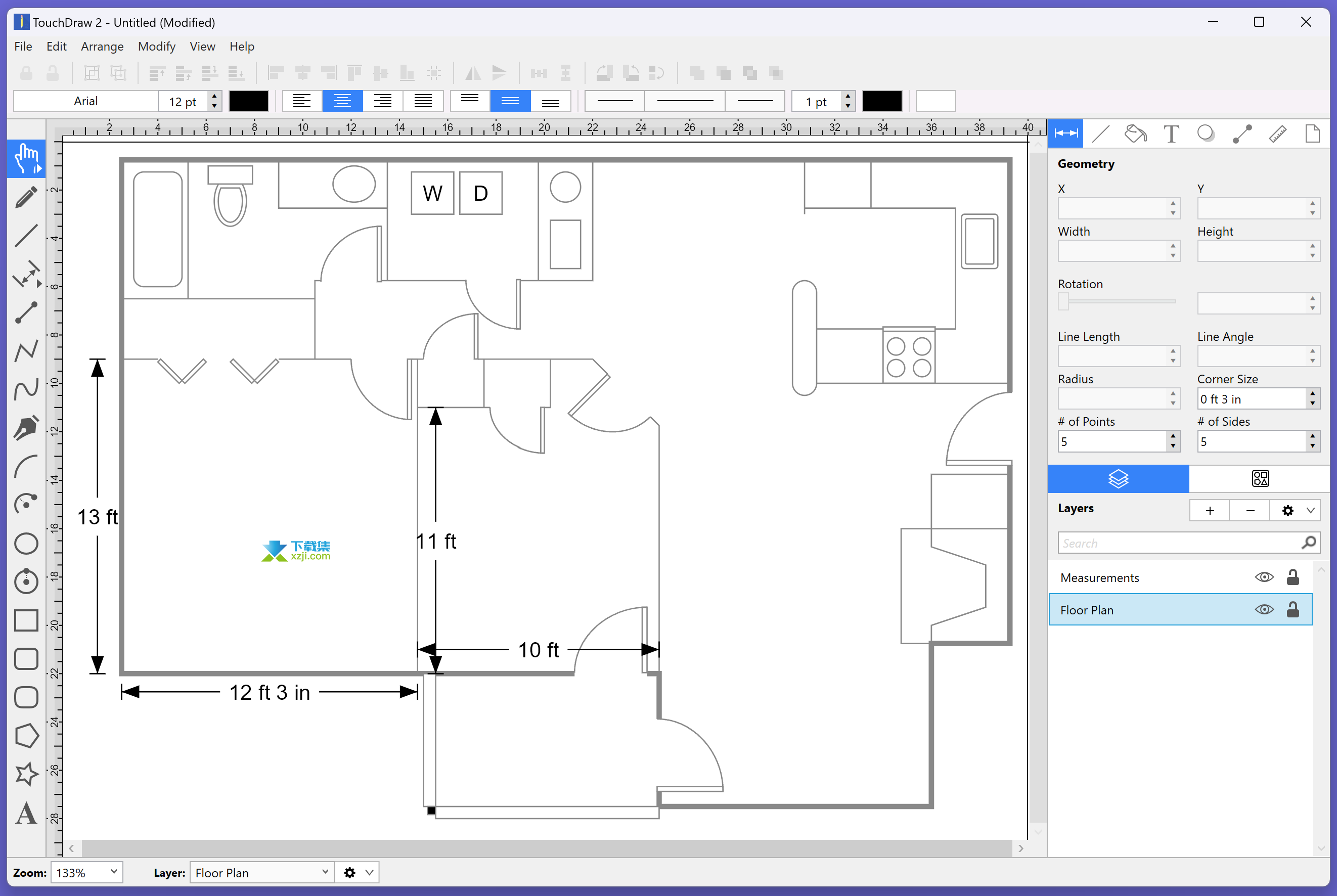 TouchDraw界面2