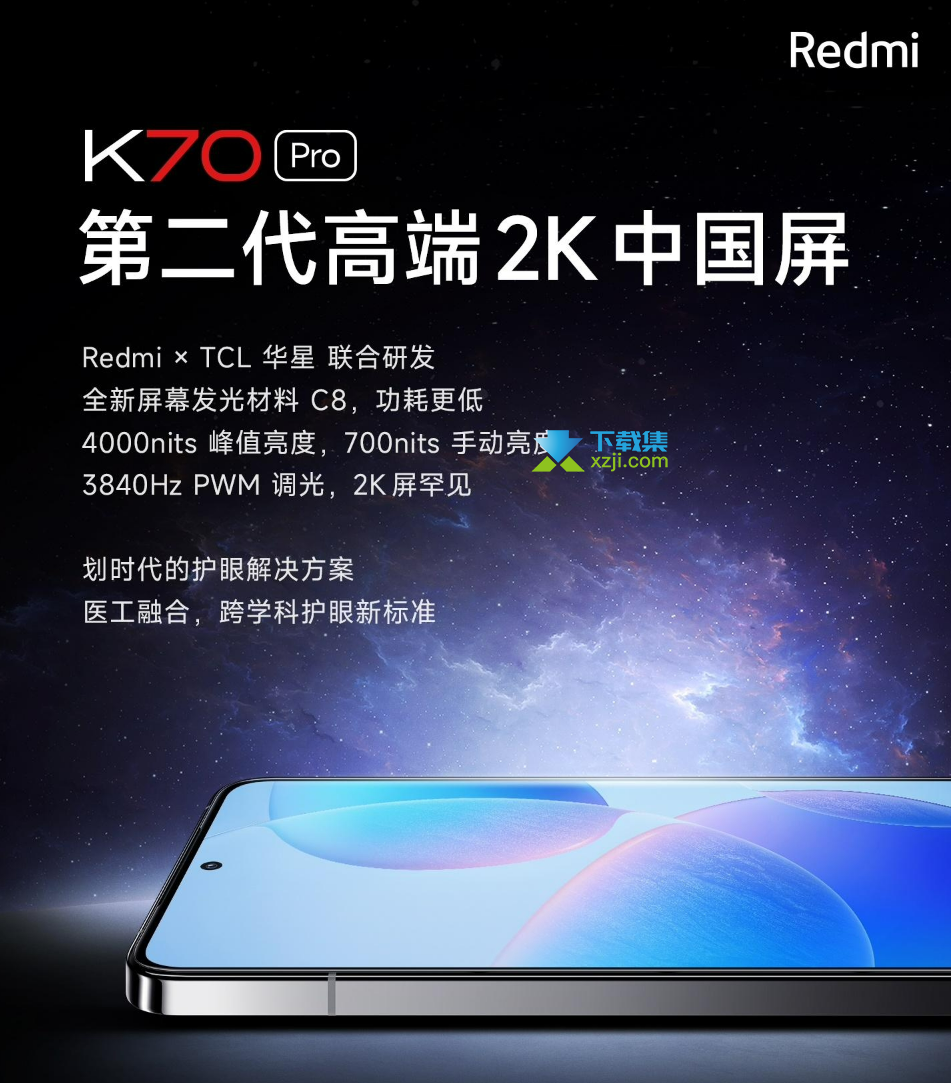 Redmi K70 Pro新品发布：创新屏幕技术与先进影像功能引领潮流