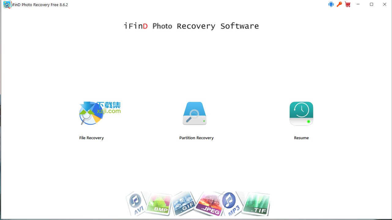 iFind Photo Recovery界面