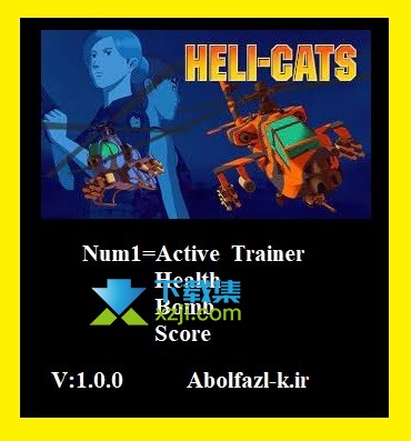 Heli-Cats修改器(无限生命、无限炸弹)使用方法说明