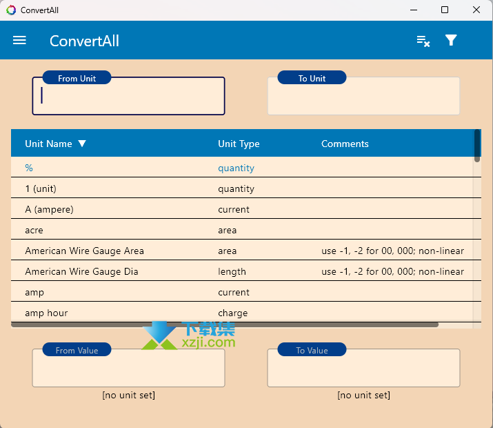 ConvertAll界面