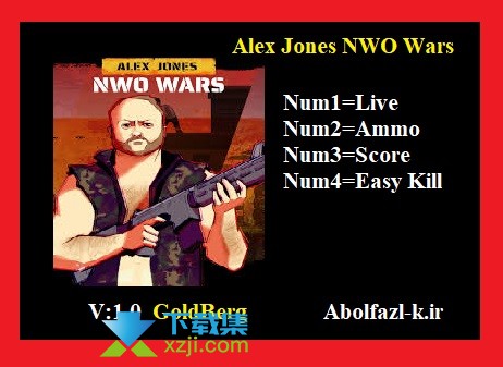 亚历克斯琼斯新世界战争修改器(Alex Jones NWO Wars)使用方法说明