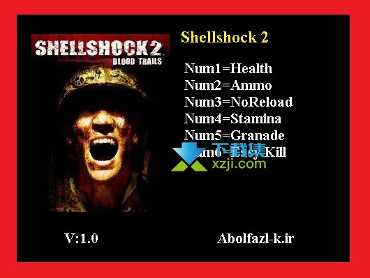 弹震症2血迹修改器(Shellshock 2 Blood Trails)使用方法说明