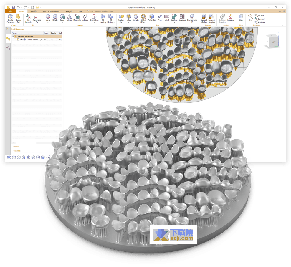 Voxeldance Additive(3D打印构建准备软件) 4.1.10.47
