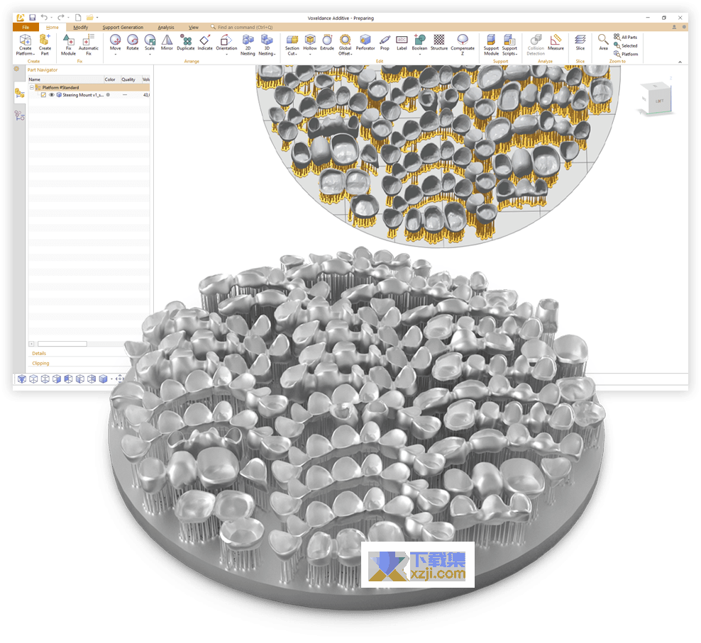 Voxeldance Additive破解版(3D打印构建准备软件)v4.1.10.47免费版