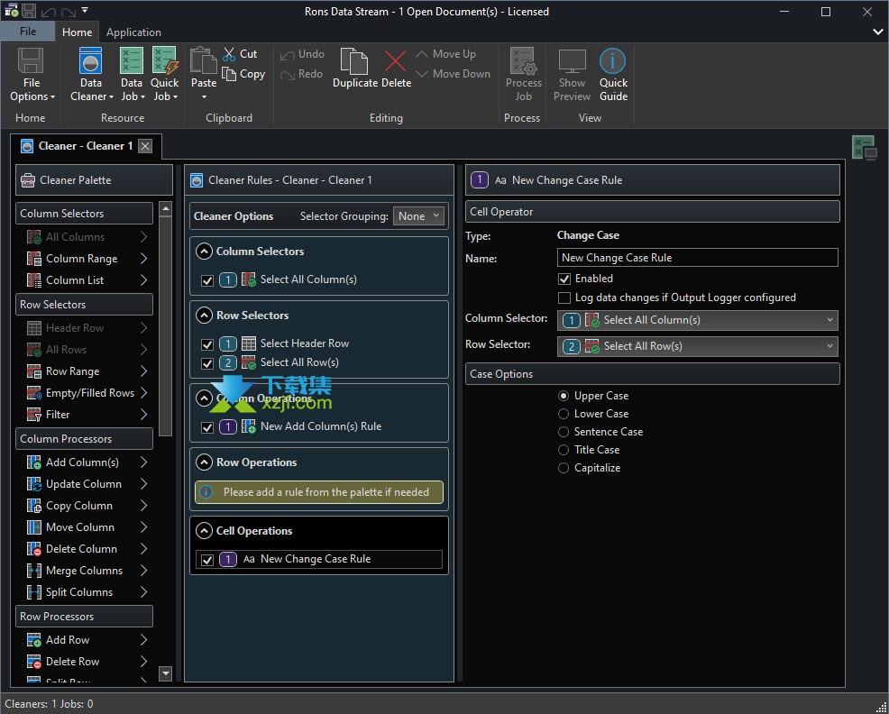 Rons Data Stream界面1