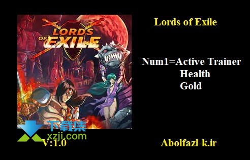 流放领主修改器(Lords of Exile)使用方法说明