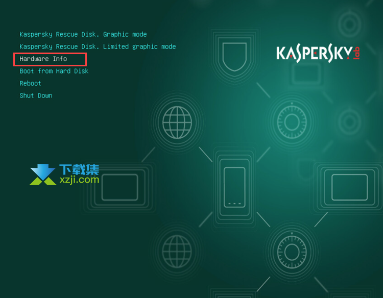 Kaspersky Rescue Disk界面