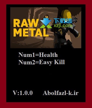 Raw Metal修改器(无限生命、一击必杀)使用方法说明
