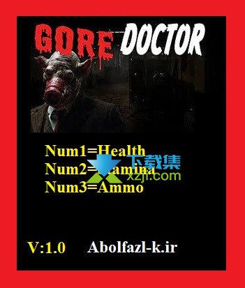 Gore Doctor修改器(无限生命、无限stamina)使用方法说明