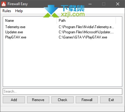 Firewall Easy界面