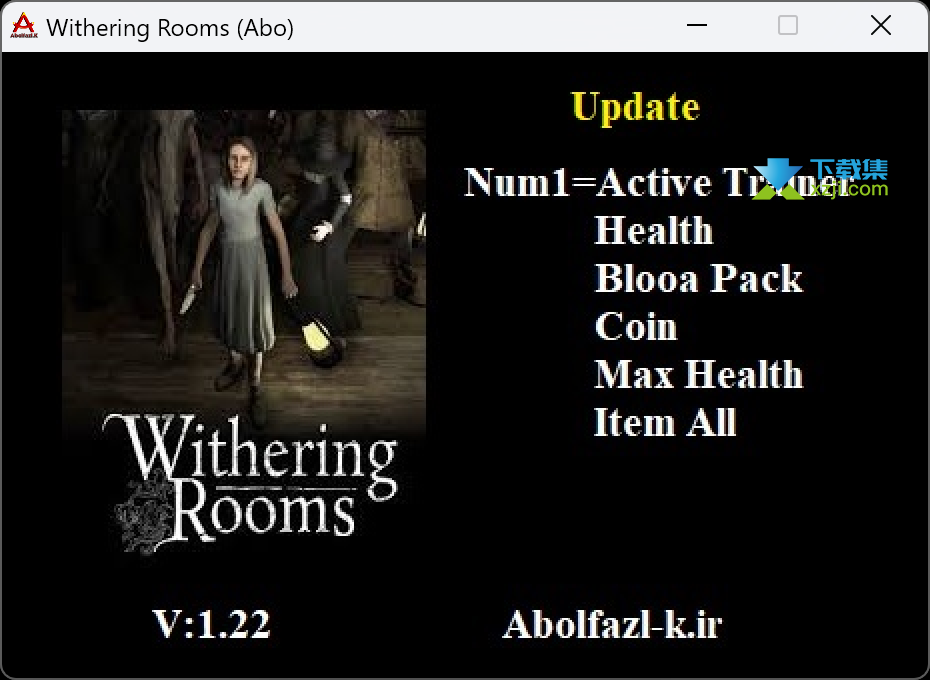 枯萎的房间修改器(Withering Rooms)使用方法说明