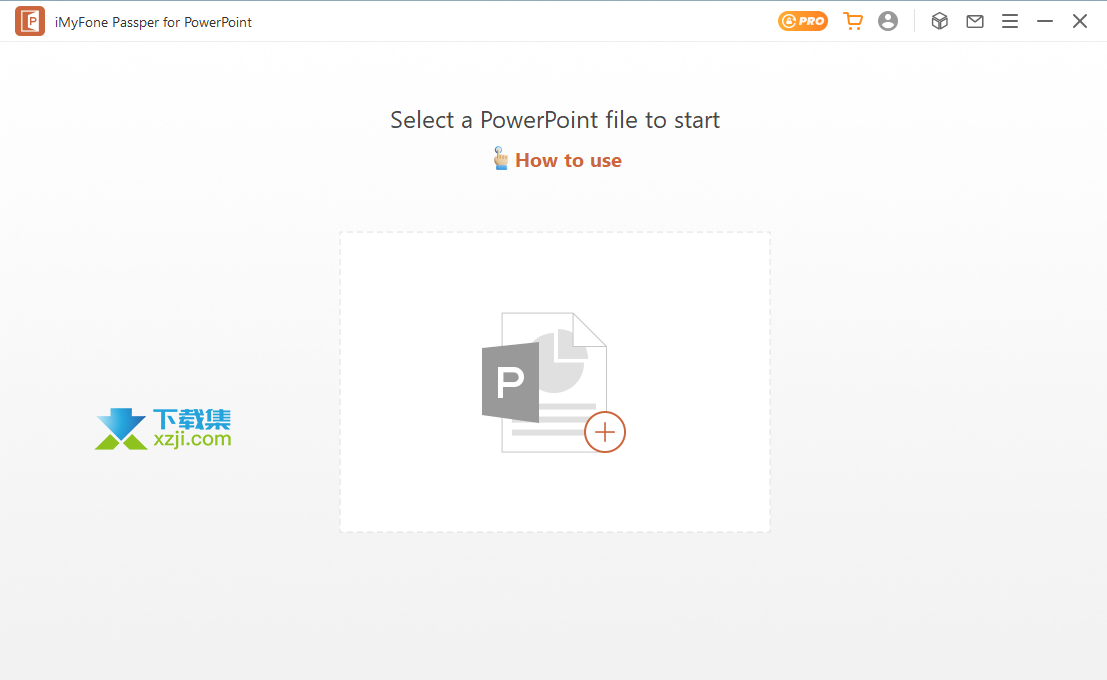 Passper for PowerPoint英文界面