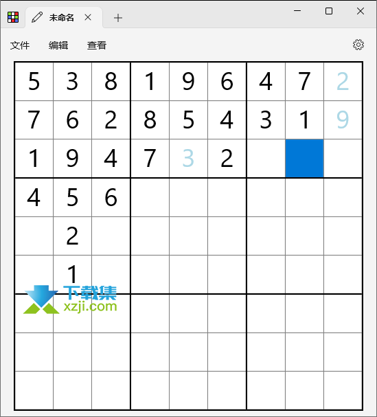 SudokuSolver界面