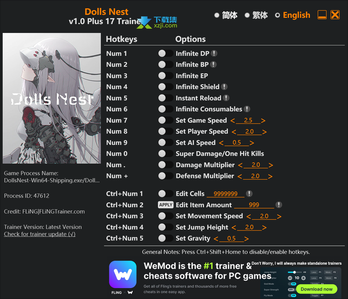 Dolls Nest修改器 +17 3DM截图（1）