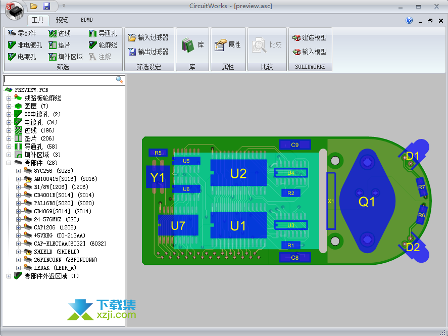 CircuitWorks插件界面1
