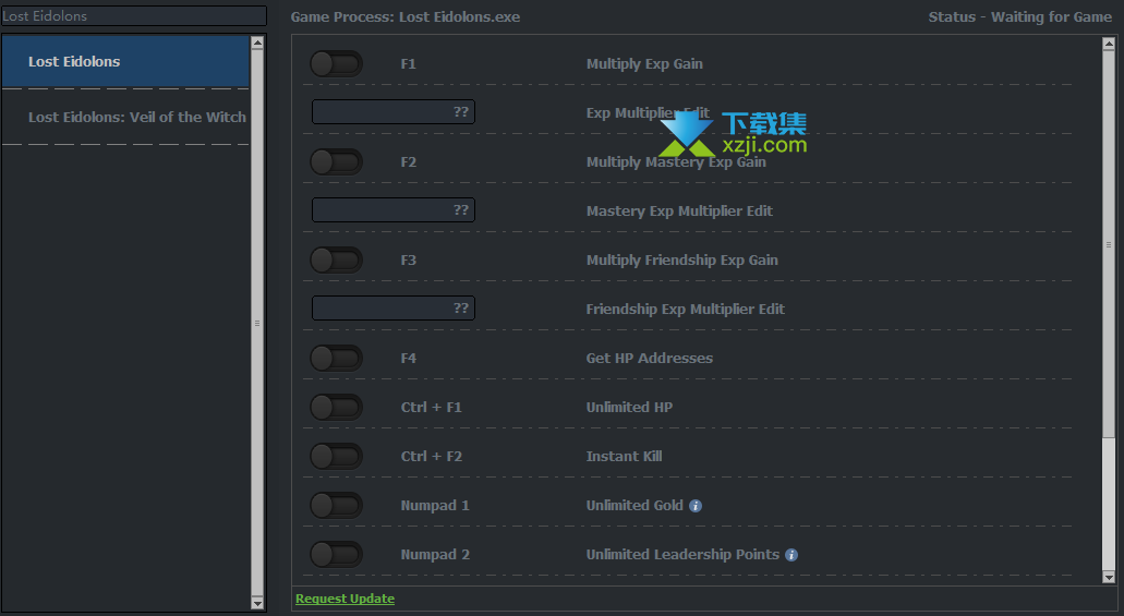 幻灵降世录修改器界面