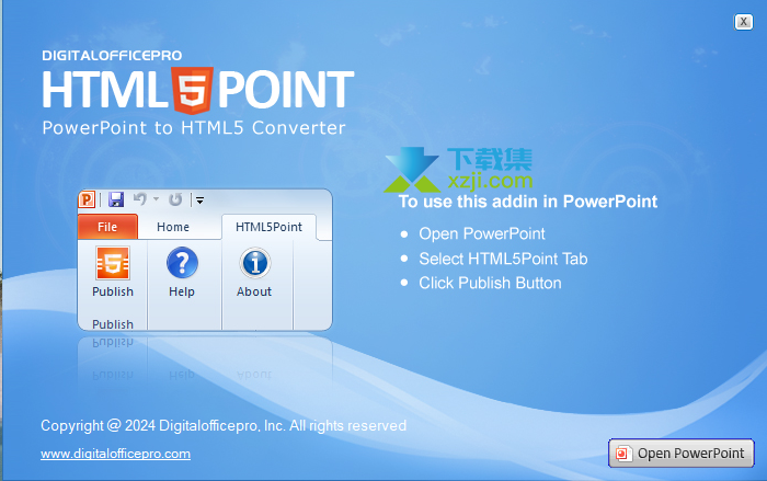 HTML5Point界面