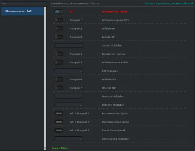 传颂之物斩修改器 - 16项功能设置与使用教程