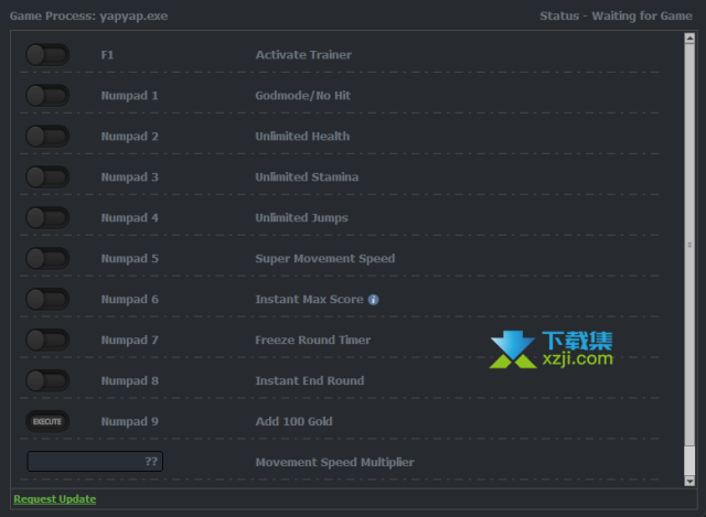 YAPYAP修改器 12项功能使用说明