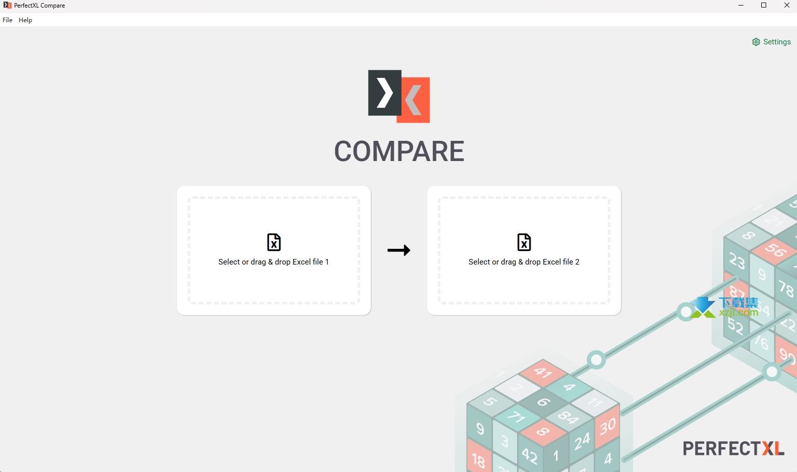 PerfectXL Compare界面