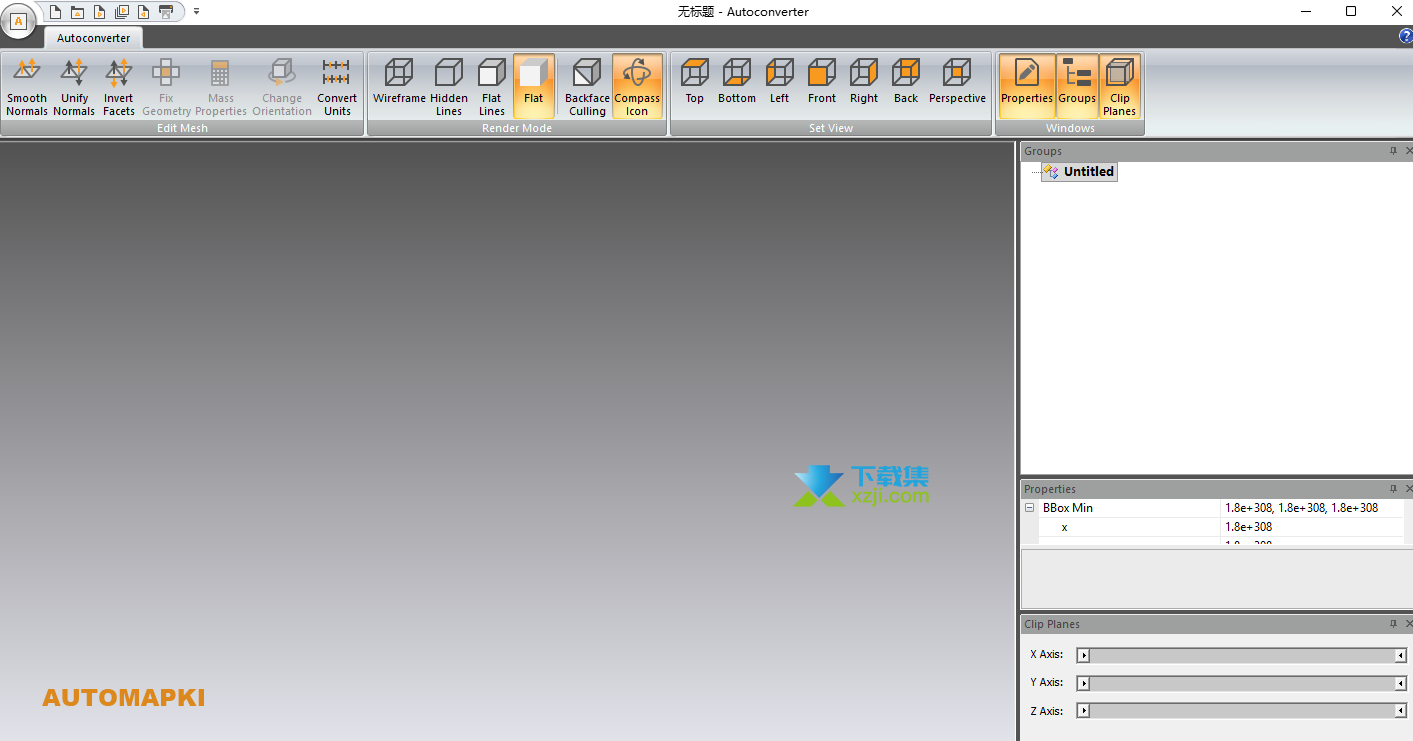 Automapki Autoconverter界面