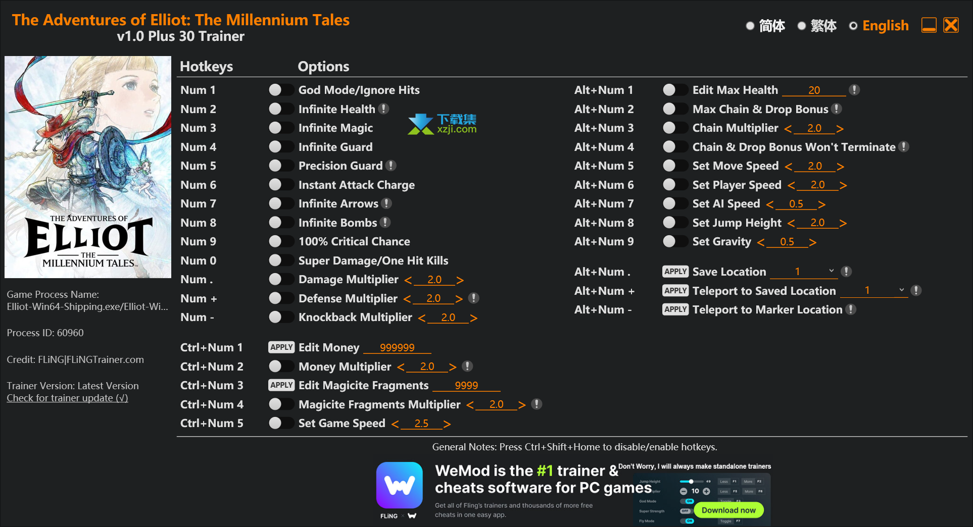 The Adventures of Elliot The Millennium Tales Trainer The Adventures of Elliot The Millennium Tales Trainer
