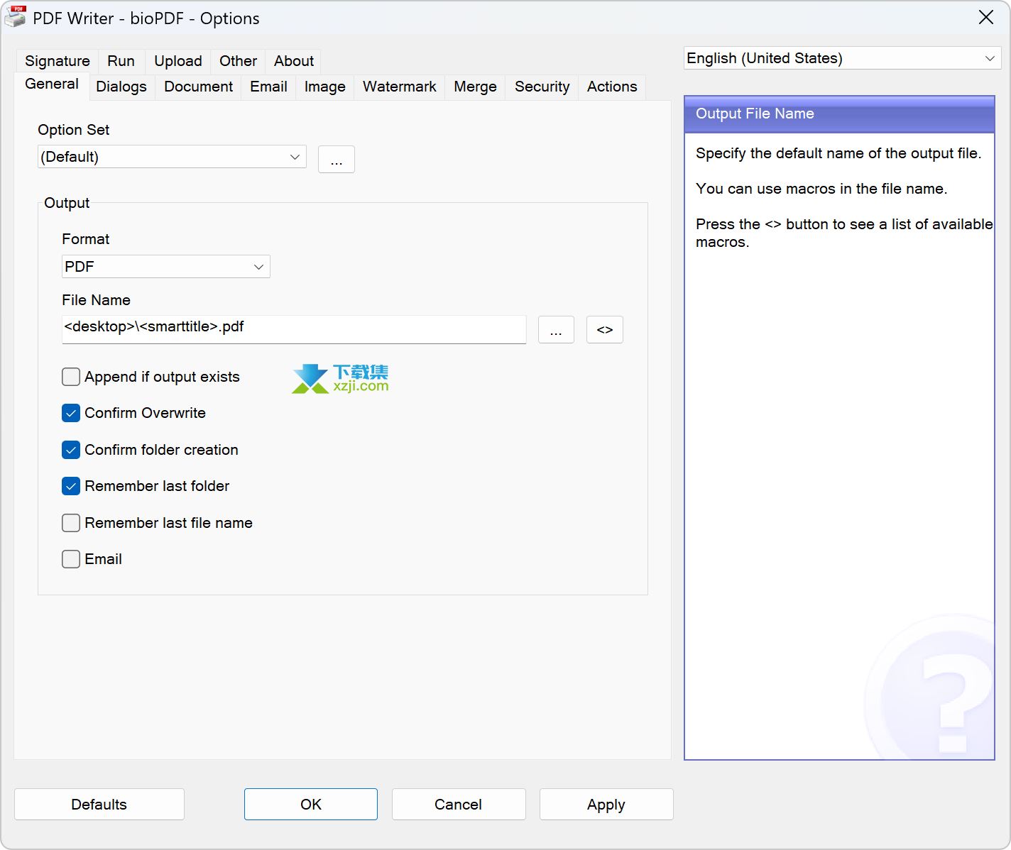 BioPDF PDF Writer界面1 BioPDF PDF Writer界面1